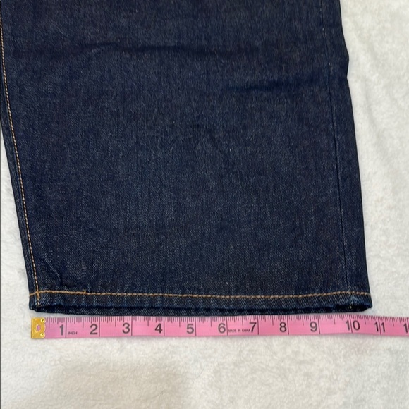 GAP Extra Baggy Utility Navy Straight Jeans Classic Comfort 36x32 Big and Tall - Picture 11 of 16